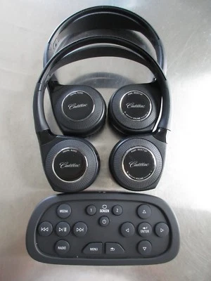 Cadillac Escalade DVD 2015 16 17 2018 control remoto + auriculares de audio digital OEM 🟠 Foto 1 de 4