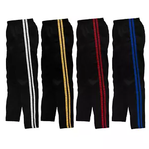 Pantalones de Karate a Rayas Boxeo MMA Muay Thai Kung Fu Artes Marciales - Imagen 1 de 56