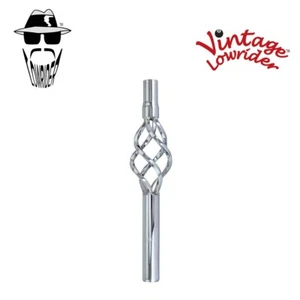 F&R ORIGINAL LOWRIDER Bicycle Seat Post W/Cage 25.4mm Steel Chrome Birdcage Show - Picture 1 of 1