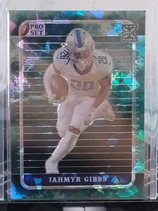 2023 Leaf Metal Pro Set Green Jahmyr Gibbs #80 Ebay 1/1 - Picture 1 of 2