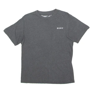 DKNY Damen T-Shirt Grau Rundhals S - Bild 1 von 6
