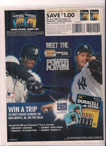 ROGER CLEMENS & KEN GRIFFEY, JR. "Power Players" Duracel Advertisement from 1999 - Picture 1 of 1