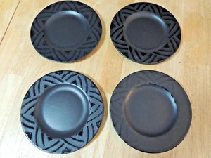 Vintage Set of (4) Pfaltzgraff Midnight Sun Salad or Dessert Plates - Picture 1 of 8