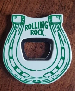 Apribottiglie a forma di ferro di cavallo Rolling Rock - Foto 1 di 3