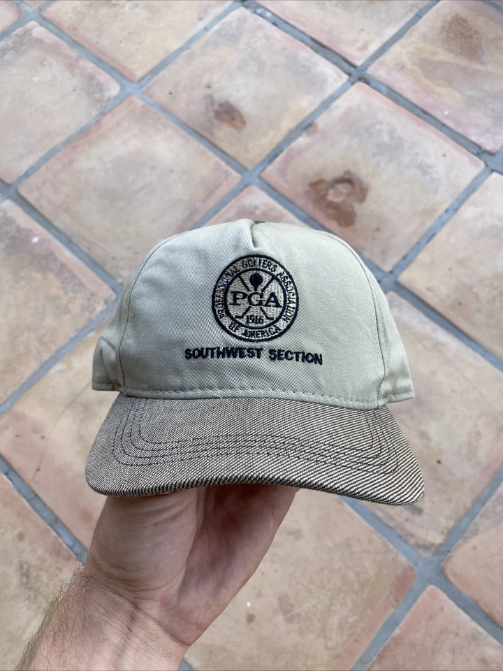 Vintage PGA of America Golf Snapback Hat Cap Made In USA - Image 1 of 4