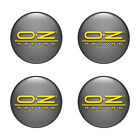 4X OZ RACING Silikon Aufkleber für Nabendeckel  Nabenabdeckun Embleme Abzechen