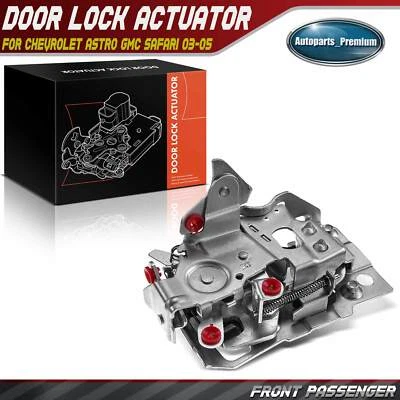 Door Lock Actuator Front Right for Chevrolet Astro GMC Safari 2003-2005 15063272 - Image 1 of 4