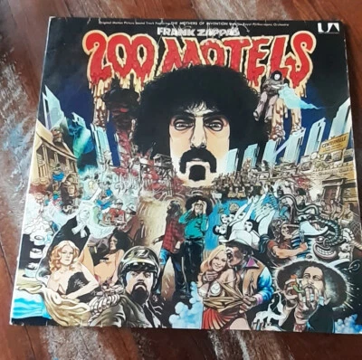 FRANK ZAPPA  200 Motels 2-Vinyl LP'S aus  1979 Original Cover 20- Seiten Booklet - Bild 1 von 4