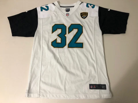 WHITE NIKE JACKSONVILLE JAGUARS MAURICE JONES-DREW JERSEY YOUTH BOYS XL 18/20 Cover