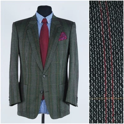 Mens Vintage Italian Blazer 40S US Size SALVATORE DINO Wool Sport Coat Jacket - Image 1 of 4