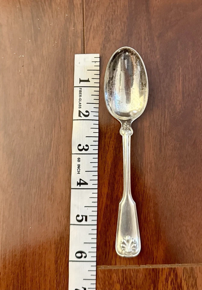 Tiffany & Co. Conjunto de 6 colheres de chá de concha e linha - Imagem 1 de 3