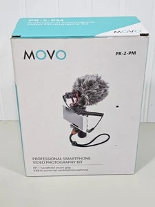 Movo Smartphone Video Rig with Shotgun Microphone Grip Handle Tested - Picture 1 of 14