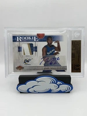 John Wall Rookie 2010-11 Panini Threads Auto RPA /25 BGS 9.5 Wizards - Image 1 of 2