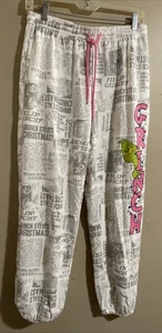 2024 Dr. Seuss The Grinch Sweat Pants Medium - Picture 1 of 12