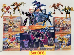 Transformers Wild King WKB-05 06 07 08 09 + WKS-04 Set of 6 Takara Tomy JP New - Picture 1 of 12