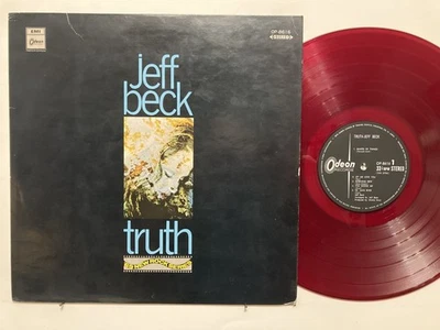 Jeff Beck – Truth LP - 1969 - EX/VG+ - Japan RED Vinyl - Image 1 of 3