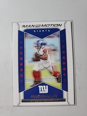 2022 Panini Rookies & Stars - Man in Motion Saquon Barkley #MM-10 - Image 1 of 2