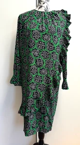 Vintage Guy Laroche silk dress Made in France size 38 - Picture 1 of 23