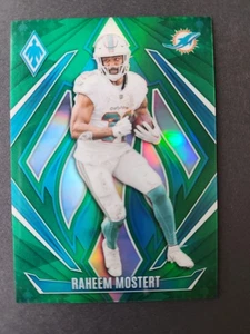 2024 Panini Phoenix - Raheem Mostert #122 Green /25 - Picture 1 of 8