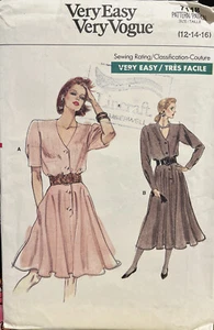 Very Easy Very Vogue 7118 Size 12-16 Dress - Picture 1 of 2