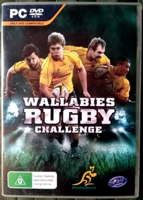 PC DVD-ROM GAME - WALLABIES RUGBY CHALLENGE /TRU-BLU GAMES - VERY GOOD CONDITION - Image 1 of 4