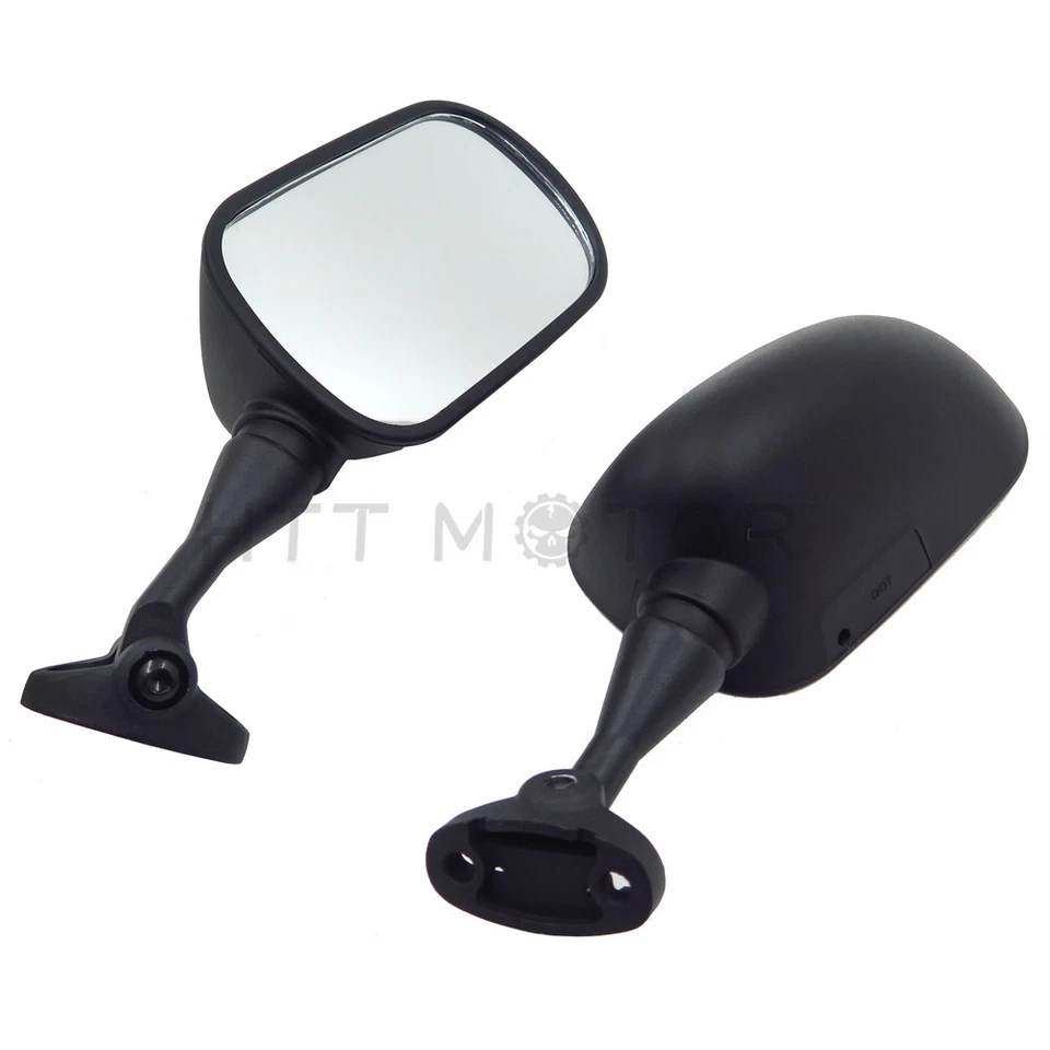 Espejos retrovisores de carreras negros para Honda CBR954RR 2000-2003/2000-2003 Honda CBR929RR Foto 1 de 4