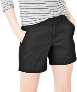 Hybrid & Company Womens Black Stretch Cotton/Spandex Shorts - Sz 14- NWT - Picture 1 of 9