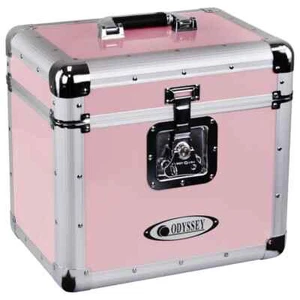 Odyssey KLP1 Record/Utility Case for 70 12-Inch Vinyl Records/LP, Vintage Pink - Picture 1 of 1