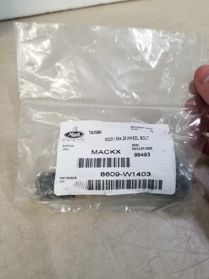 Mack Wheel Stud 8609W1403 - Image 1 of 3