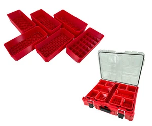 Milwaukee Packout Organizer kompatibel AA AAA C D 9V langer Akkueinsatz Eimer - Bild 1 von 27