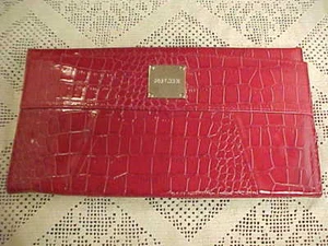 Miche Classic Shell Red Faux Crocodile Leather 11 1/2 x 6 1/4 Ella Discontinued - Bild 1 von 7