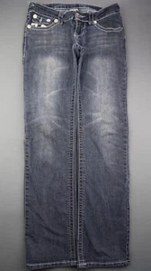 Vintage Women's True Religion Jeans Joey Super T Boot Cut USA Sz 26 (Msr 29x29) - Picture 1 of 11