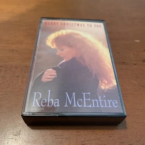 HOLIDAY REBA MCENTIRE MERRY CHRISTMAS TO YOU CASSETTE TAPE - Picture 1 of 6