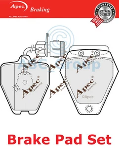 Apec Front Brake Pads Set EO Quality Replacement with Wear Indicator PAD940 - Bild 1 von 1