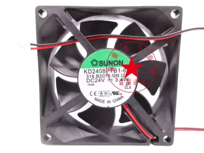 1PC SUNON 8025 8CM 24V 3.4W KD2408PTB1-6A inverter cooling fan - Image 1 of 4