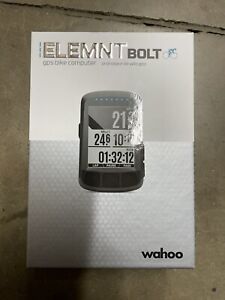 Wahoo Elemnt Bolt GPS V1 Bike Computer BRAND NEW