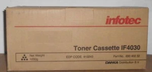 Tóner original Infotec 413243 negro para IF4030 IF4040 IF 4030 89040232 EMBALAJE ORIGINAL B - Imagen 1 de 1
