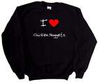 I Love Heart Chicken Nuggets Sweatshirt