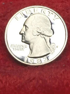 Washington Quarter 1983-S calidad gema de prueba - Imagen 1 de 4