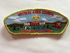 1995 Westark Area Council Friends of Scouting CSP 2g - Picture 1 of 1