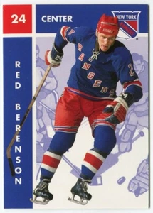 1995 Parkhurst Missing Link (1966-67) #92 Red Berenson New York Rangers - Picture 1 of 2