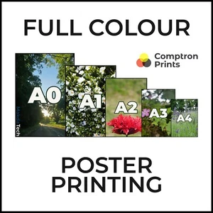 Personalisierter individueller Poster Druckservice A2 A3 A4 matt glänzend - Bild 1 von 1