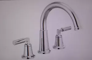 Delta T2748 Bowery Deck Mounted Roman Tub Faucet , Chrome - Picture 1 of 2