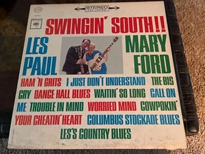 Swingin' South By Les Paul And Mary Ford (Vinyl 1962 Columbia) LP - Imagen 1 de 1