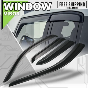 Window Visor Vent Wind Deflector fit 2002-2009 Dodge Ram 1500/2500/3500 Crew Cab - Picture 1 of 6