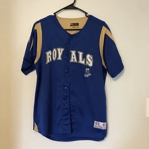 Blue And Gold Kids’ Unisex Kansas City Royals Jersey - Picture 1 of 5