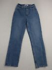 Abercrombie Fitch Women's Jeans Size 2 The 90's Straight Ultra High Rise Blue