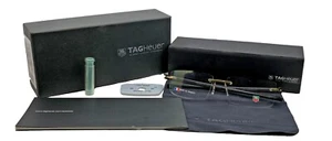Tag Heuer TH 3941 008 Gold Black Rimless Eyeglasses spectacles 56-16-140 - Picture 1 of 8