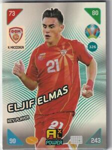 PANINI ADRENALYN XL EURO 2020 - 2021 KICK OFF CARD N. 326 ELMAS (KEY PLAYER) 
