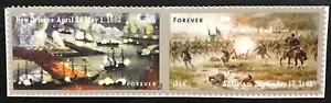2012 Scott #4664-65 - Forever - CIVIL WAR - NEW ORLEANS - Pair of Stamps - MNH - Picture 1 of 1